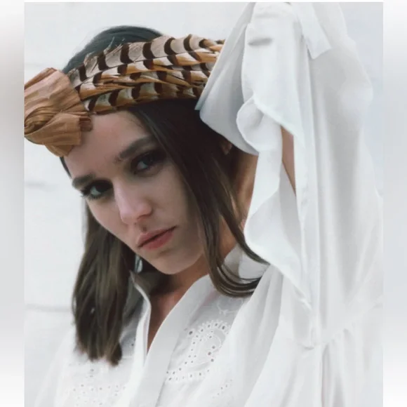 Zara | Accessories | Feathered Headband Headpiece | Poshmark display picture 1